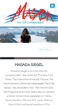 Mobile Screenshot of masadasiegel.com